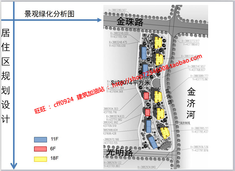 NO01041居住小区规划建筑方案设计ppt文本效果图cad图纸su模型-8