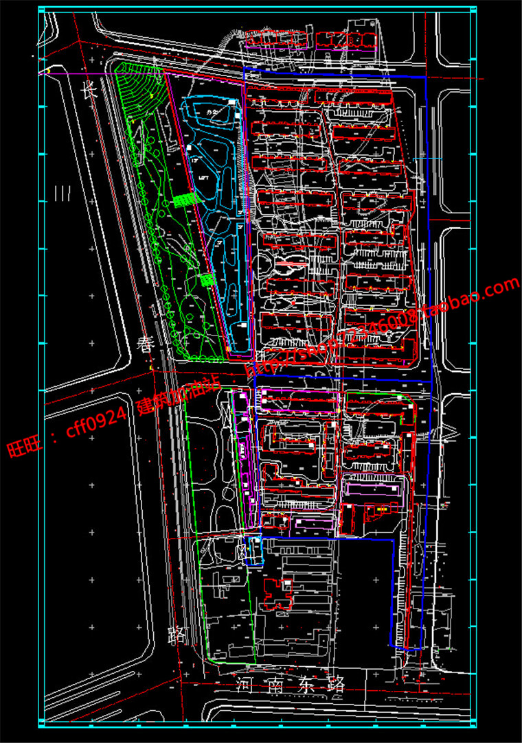 NO00619sketchup+cad图纸源文件商业办公写字楼购物商业街-11