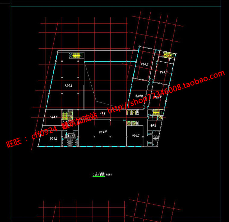 NO01067旅馆建筑方案设计psd排版展板cad图纸+su模型+效果图-7