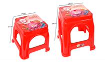 Medium plastic stool large small stool low stool applique plastic stool New pp material outdoor activity stool advertisement