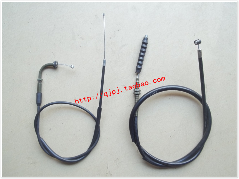 Qianjiang Motorcycle Original factory accessories QJ125 throttle line (clip) Total length 90cm clutch line 1m-Taobao