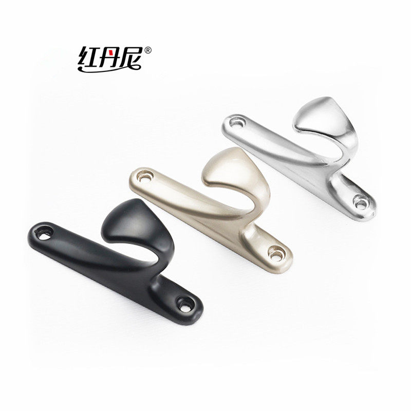 Red Danny Hanging Hook Wall-Punched Shoes Cabinet Handhook Hook Toilet Closet Clothes Outside Handle hook