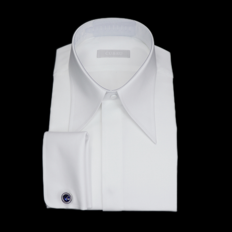 Cu Ru 2026 Spring Men's Casual Shirt Pointed Collar Pure Cotton Cu Ru 2026 Spring Men's Casual Shirt Pointed Collar Pure Cotton