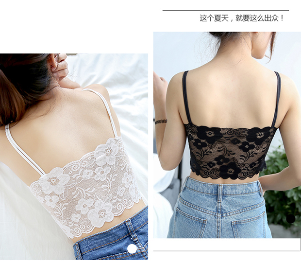 Ren làm đẹp lưng áo lót đồ lót yếm nữ ngực pad chống sáng ngực trần đáy ngắn quấn ngực gợi cảm hàng đầu áo lót nữ thể thao