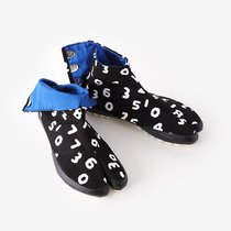 (Individual spot) paste underground foot bag sousou shoes split toe shoes canvas shoes Tabi digital split toe short boots
