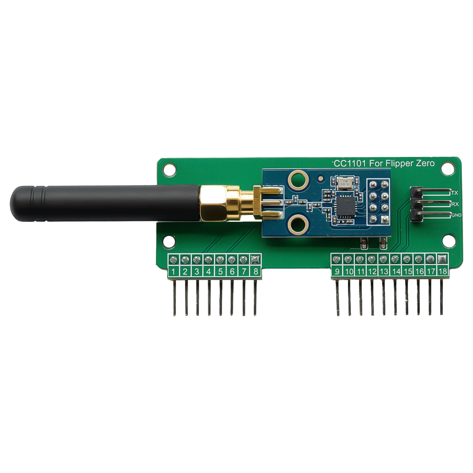 Flipper Zero Wi-Fi модуль плата разработки 5G IoT программирование дизайн CC1101 антенна