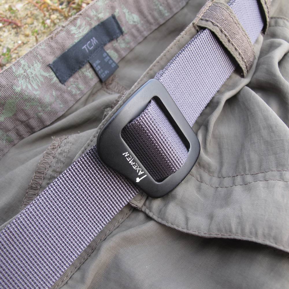 AXEMEN axe with super strong bearing outdoor belt aluminium alloy speed detached waist with powerful belt trouser belt