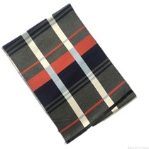 Anti-season promotion scarf Winter Korean version 100 hitch minimalist Thickening Student Plaid Hair Line Young Men Giri