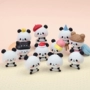 Spot Hàn Quốc Nhập khẩu chính hãng Hộp mù PIGURE Panda Tham lam Máy tính để bàn Chơi Little Doll Hand Blind Box - Capsule Đồ chơi / Búp bê / BJD / Đồ chơi binh sĩ bup be lol