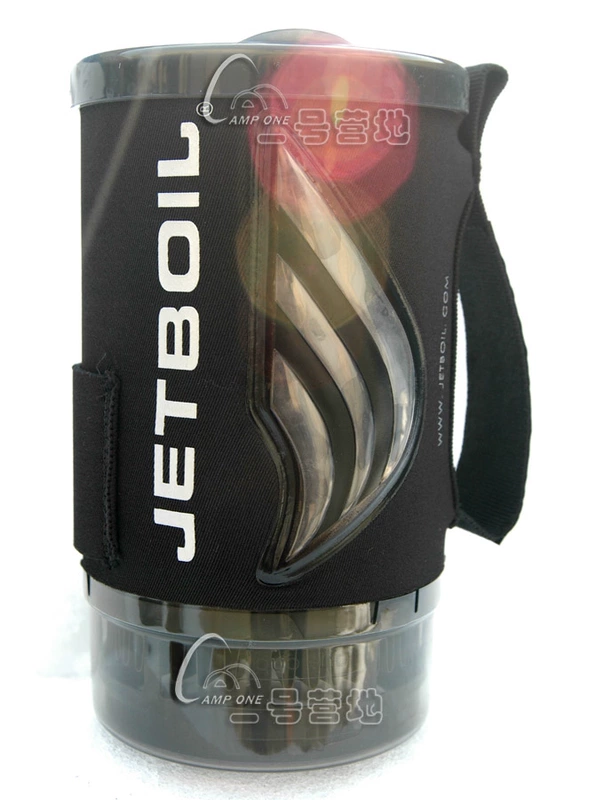 Chính hãng Jiebao jetboil Flash-Carbon bếp gas ngoài trời bếp cắm trại bếp lò bếp gió - Bếp lò / bộ đồ ăn / đồ nướng dã ngoại