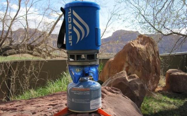 Chính hãng Jiebao jetboil Flash-Carbon bếp gas ngoài trời bếp cắm trại bếp lò bếp gió - Bếp lò / bộ đồ ăn / đồ nướng dã ngoại bếp nướng than ngoài trời