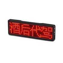 LED Chest Card Display name Brand name Nameplate Rolling Luminous Custom signs Walking Word Wine Progeny Driving