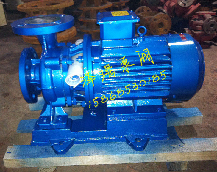 Shanghai high temperature resistant booster pump horizontal pipe pump centrifugal pump ISW40-100 125160200250 (I)