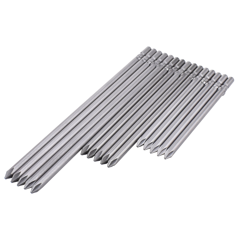 802 cross electric batch head S2 steel 6mm strong magnet plus hard electric screwdriver PH1PH2 lengthened extra-long 300 screwdrivers-Taobao