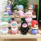 Bubble Mart многослойная лестничная витрина из цельного дерева, слепая коробка Jasmine molly, настольный ящик для хранения ручной работы