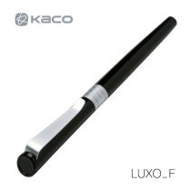 KACO Elegant LUXO Series Black Pen Holder Metal Dark Tip Pen Business Conference Gift Pen F tip