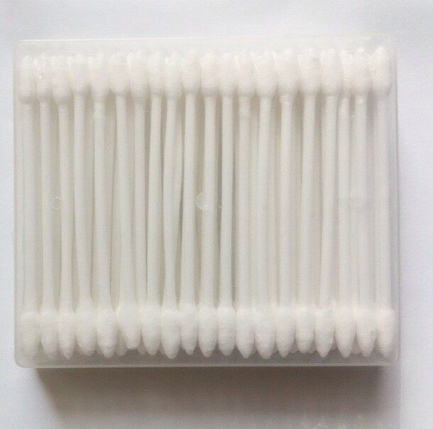 Model Seepage line paint line cleaning Airbrush cleaning with pointed cotton swab (100pcs)