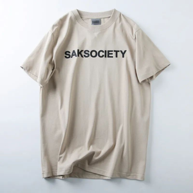 Quality Men's 280g Heavy Twin Yarn All-cotton Summer High Street Ins Wind 3D Printed Short Sleeve T-Shirt Man