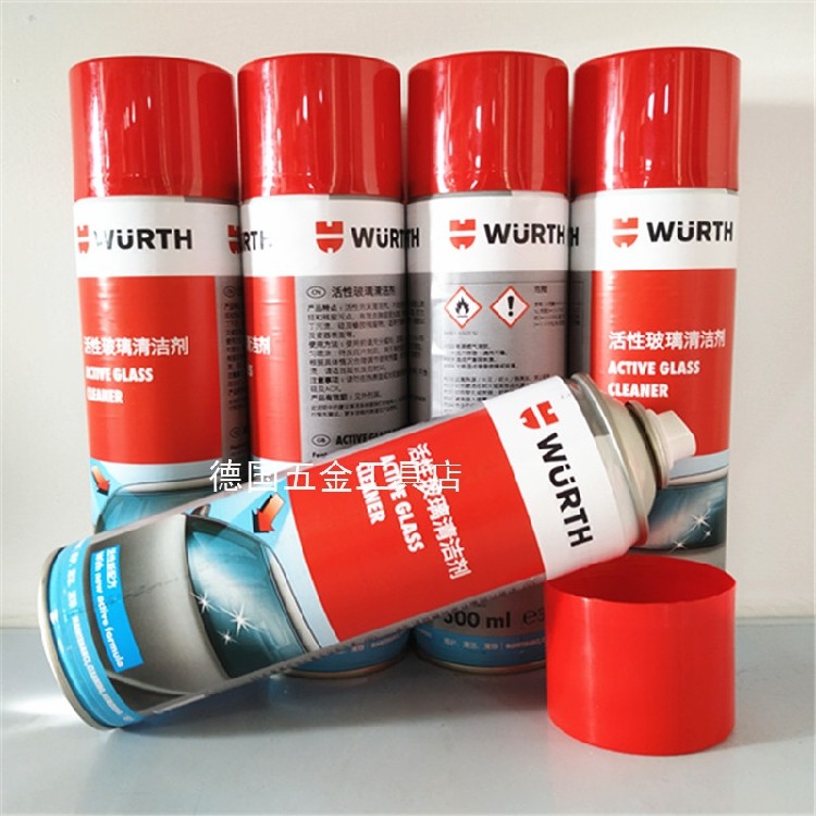 Woolt active glass cleaning agent -500ML cleaning glass mirror paint surface residues 89025