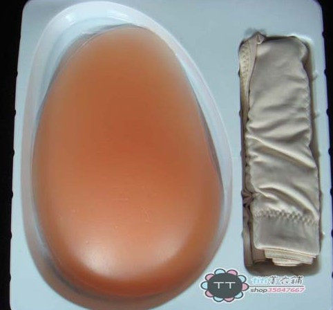 Hip pad replacement with buttock butt trousers sold in plastic pants ~ separate pants without silicone pads