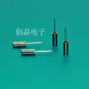 65 536KHZ JU206 IN-LINE passive crystal oscillator 65 536K 2*6 cylindrical original