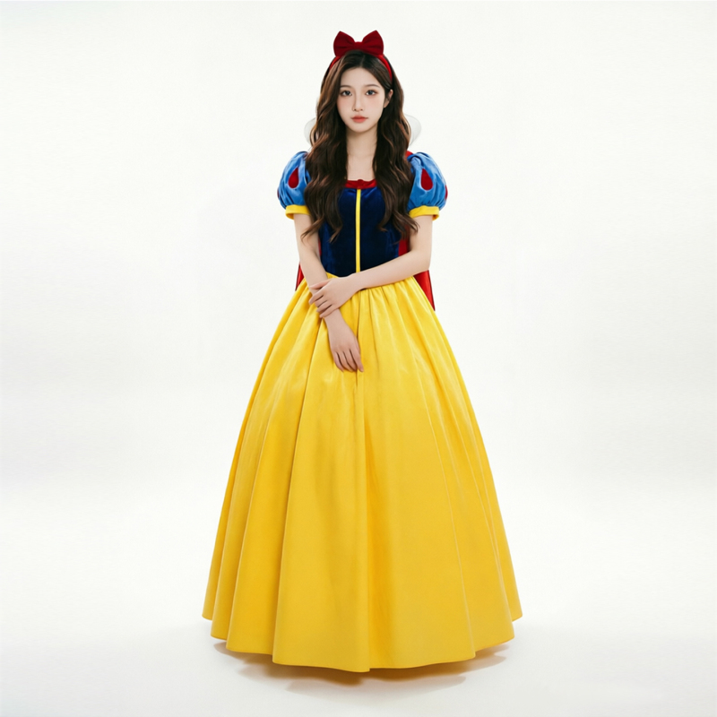 Snow White Dress Children's Day Stage Performance Costume Halloween Cosplay Female Adult Disney Princess Dress
