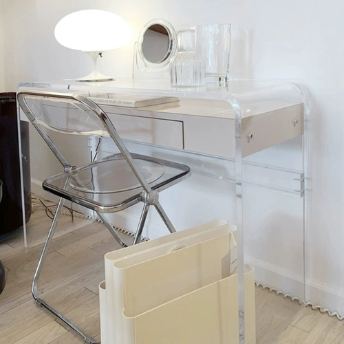 Teclast, современный акриловый стеклянный безопасный деревянный туалетный столик для письма, ноутбук