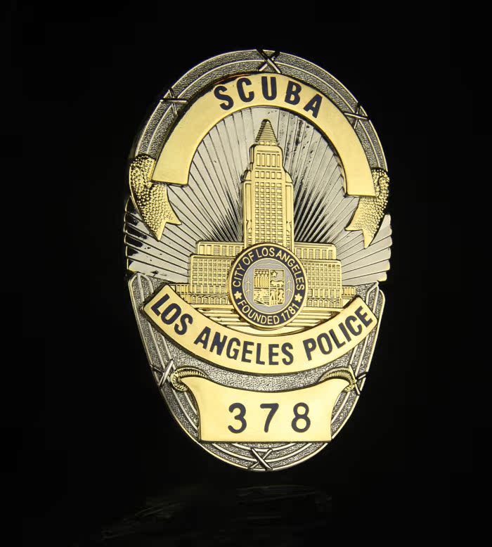 American LAPD Loshirts Badge American Metal Badge