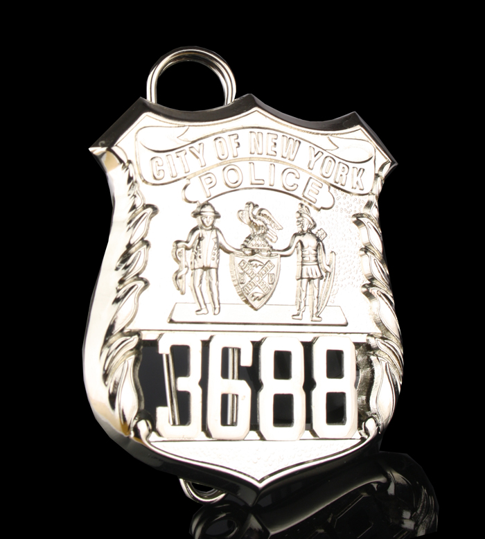 American Grand Badge USA New York Great Badge Number 3688 US pure copper badges