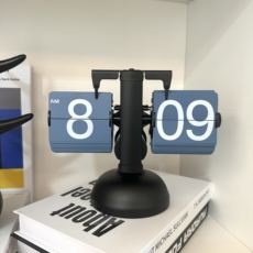 Будильник Творческий автоматический флип часы ретро