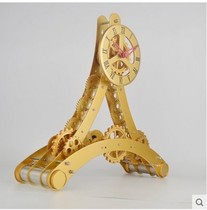 Why Sheng Xiaomo The same classic Paris tower gear clock living room mechanical electronic gear clock clock