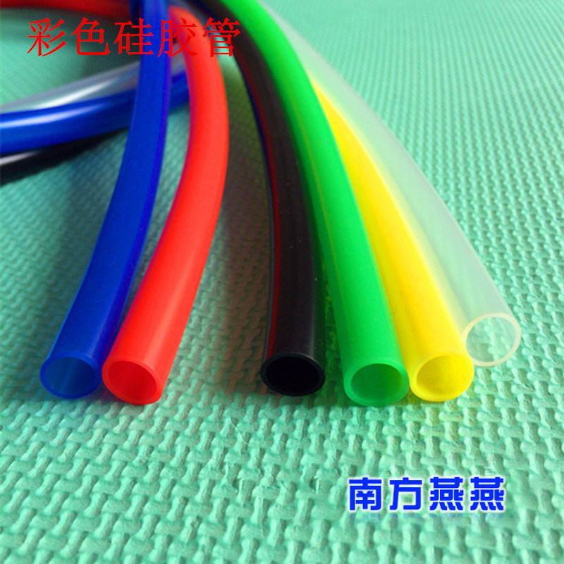 Silicone hose food grade tasteless 10*12 inner diameter 10 outer diameter 12mm blue red black green high temperature resistant insulating tube