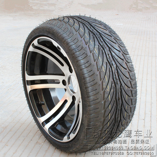 ATV accessories modified ATV 235 30-14 inch tires 14 inch aluminum wheels vacuum flat tires