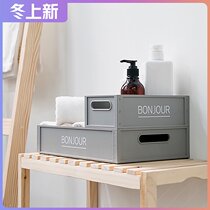 Life originally Korean imported FRANCO finishing Box Kitchen bathroom waterproof green plant multi-meat flowerpot storage box