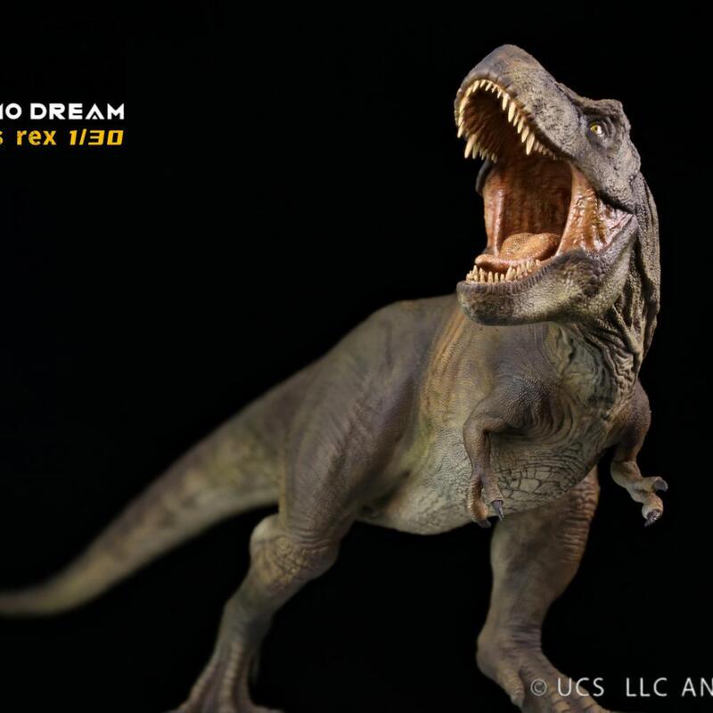 Globally Licensed Dinodream Jurassic World Female T-Rex Grandmother Figurine Model Ornament Collection/30