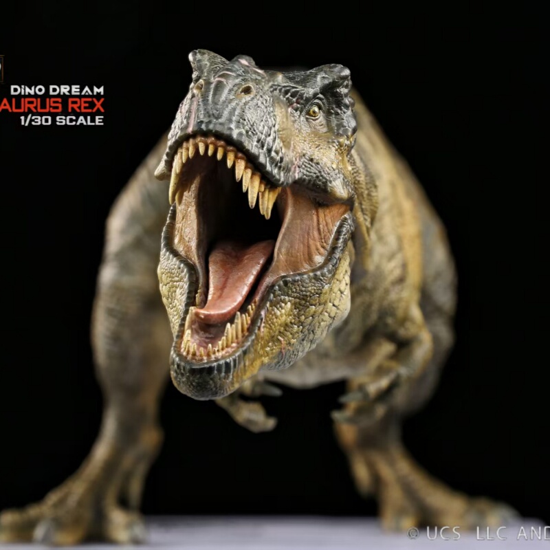 Dino Dream Jurassic Park Tyrannosaurus Rex Booker Resin Figure Model Statue Universal Authorized 1/30