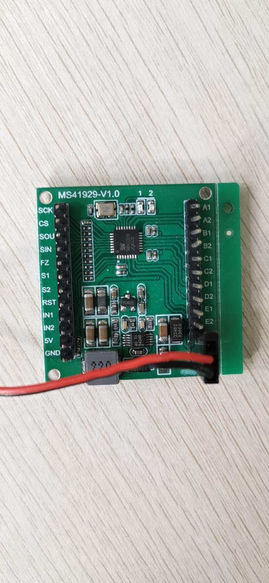MS41929 micro-alliance DEMO plate 256 subdivision stepper motor drive