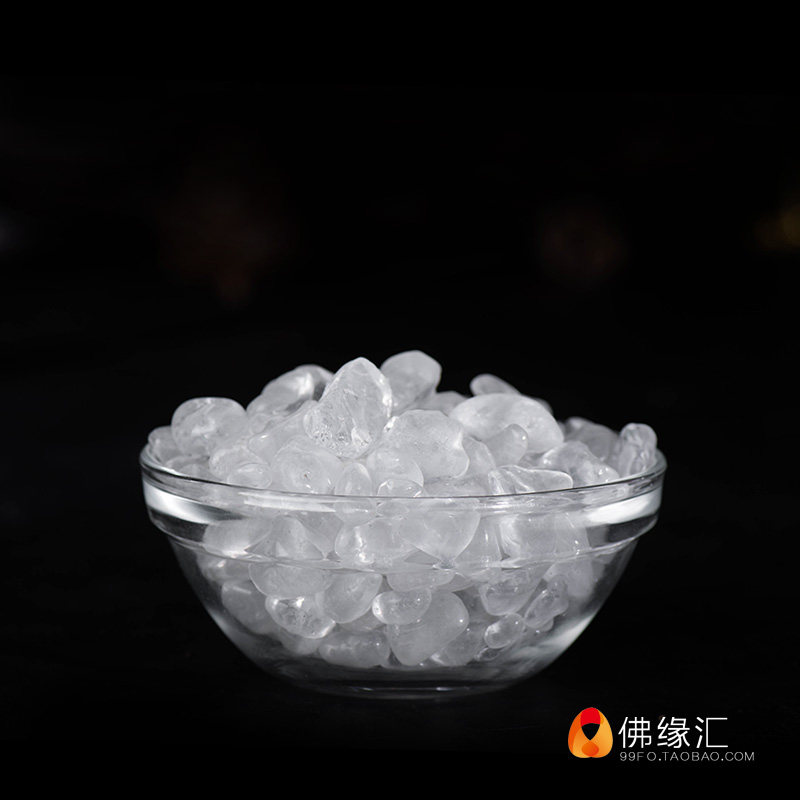 Buddhist Supplies Praise Home Natural White Crystal For Manza Gems Eight For Seven Gems 1 pound