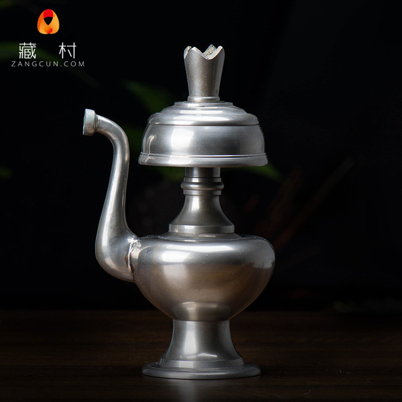 Buddhist supplies Nepali Tantric offering Buddha initiations Buddha utensils Pure Copper glossy large water bottle Pemba Pot Pemba Pot