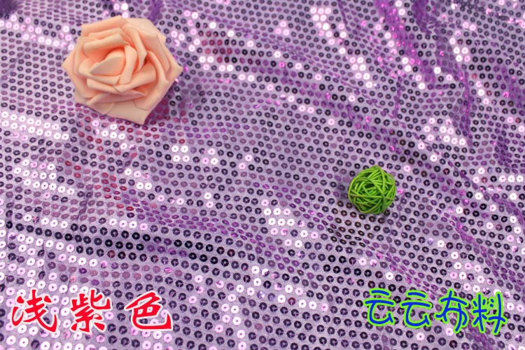 5MM vải sequin màu khác nhau, vải cơ sở màu, vải thêu, biểu diễn sân khấu đám cưới, vải khiêu vũ - Vải vải tự làm giá 1 cây vải cotton