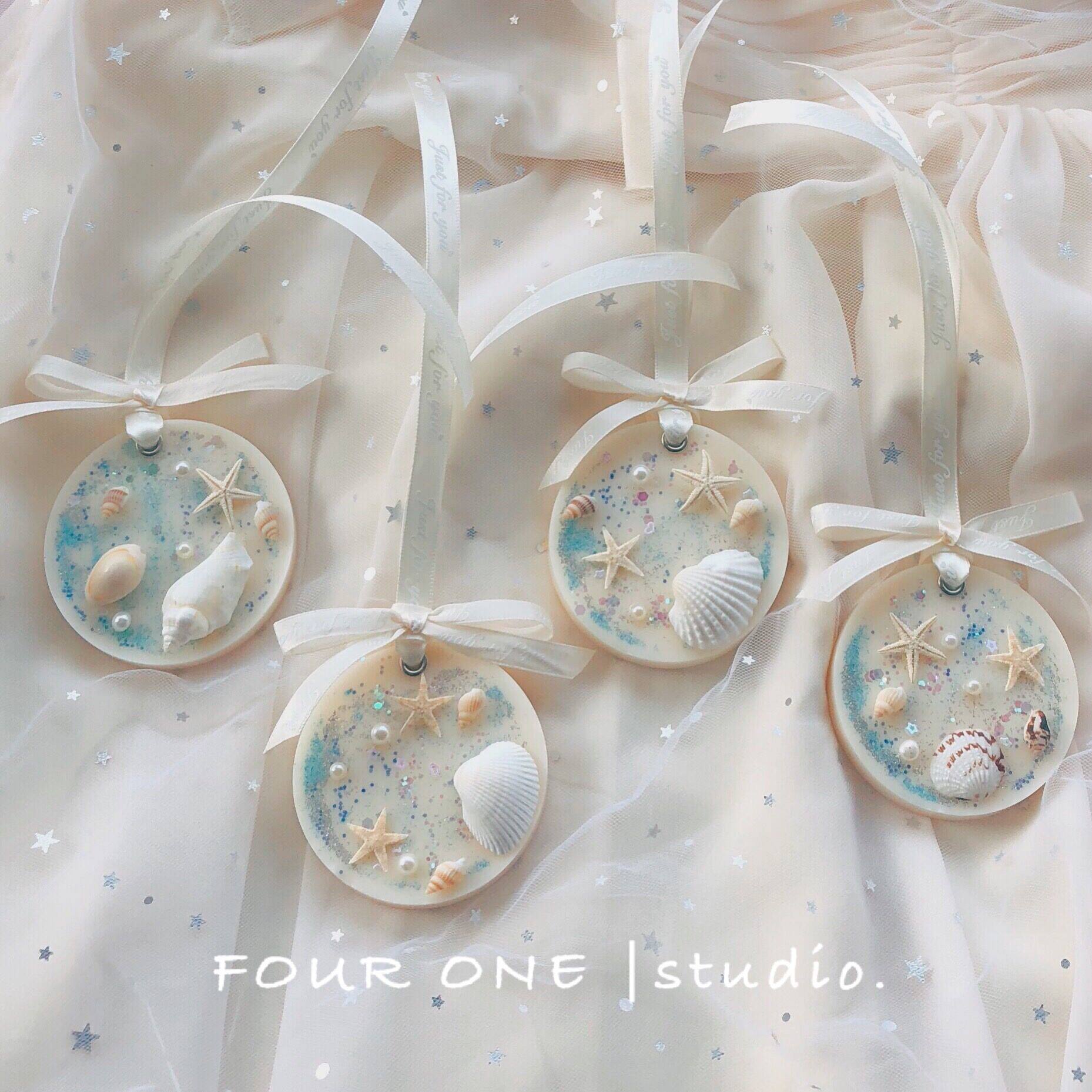 FOUR ONE Marine Wind Handmade Companion Salubrian Lavender Wardrobe Closet of Aroma Lavender Lavender Wax-Taobao