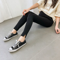 Fall Pregnancy Woman dress Pregnant Woman Beats Bottom Pants Tovenic Pants Cotton soft and slim fit with underpants Pants Pregnant pants