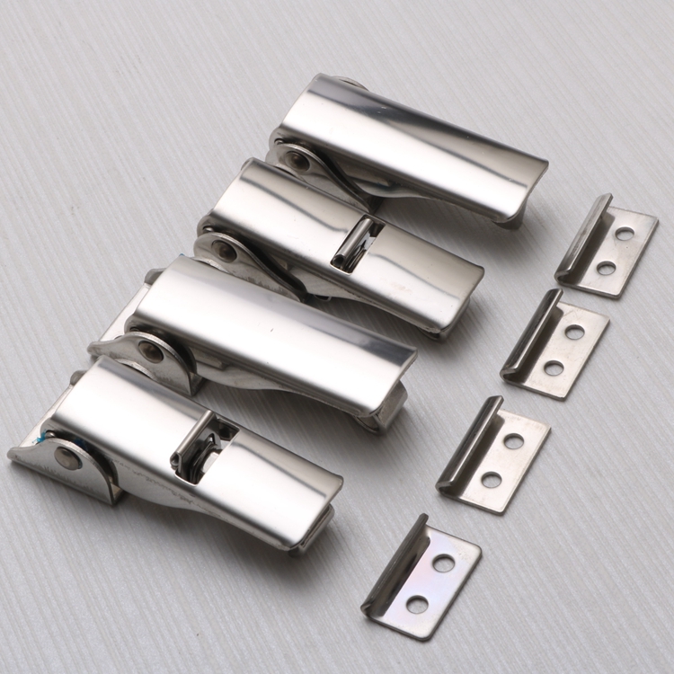 DK602-1-2 stainless steel hasp lock 304 adjustable invisible anti-loosening safety hasp lock exposed hidden