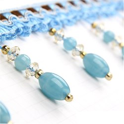Curtain Lace Accessories, Versatile for Clothing, Lampshades, Sofas, Wedding Decorations, Window Screens, Handmade Imitation Jade Lace