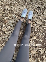 @YEUNGSUKHAN One-piece non-Y-line boundless suture high-quality nude yoga fitness cropped pants