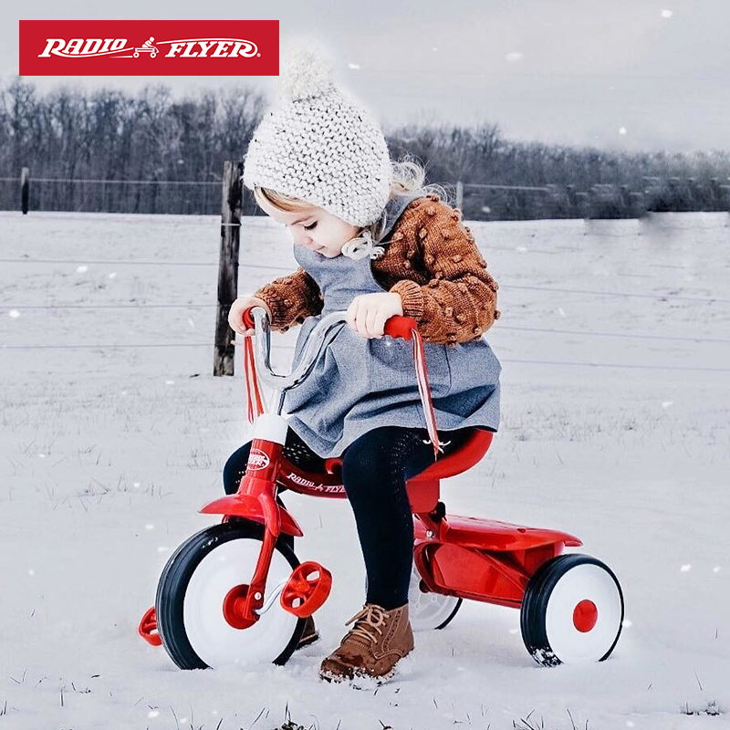 American Radioflyer Children's Tricycle Bicycle, Baby Stroller for Ages 1-5, Self-Propelled Stroller, a Great Tool for Walking with Kids American Radioflyer Children's Tricycle Bicycle, Baby Stroller for Ages 1-5, Self-Propelled Stroller, a Great Tool for Walking with Kids
