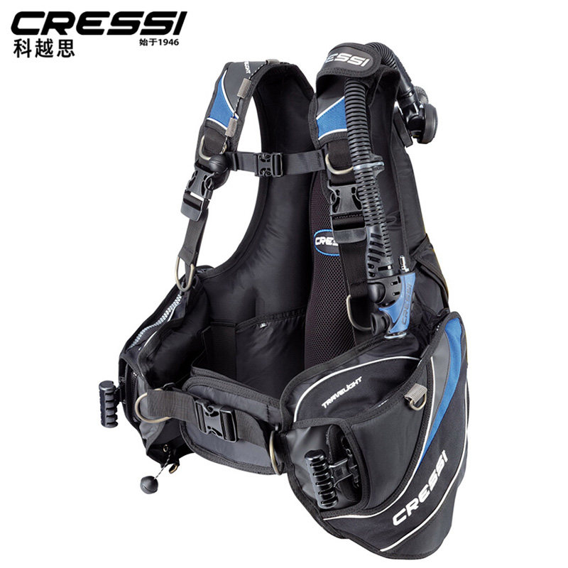 Italian Cosby CRESSI travelight BCD Diving Buoyancy Adjustment Controllers Buoyancy Back Fly