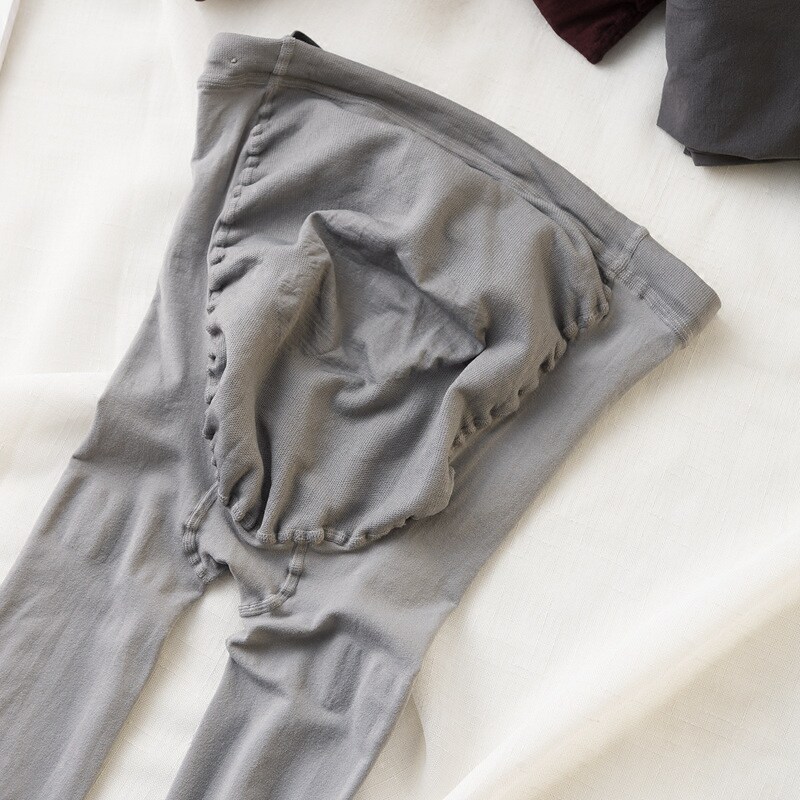 High quality adjustable maternity pantyhose spring and autumn thick high waist support belly maternity stockings plus leggings