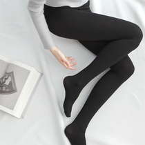 Thin velvet colored cotton autumn and winter bottling stockings plus velvet thickened women spring and autumn warm foot leggings socks 8295
