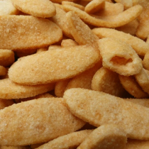 Newly listed Linan fried rice cake Fat pan rice cake slices sweetened snacks Snack food Pastries Loose weight 500g